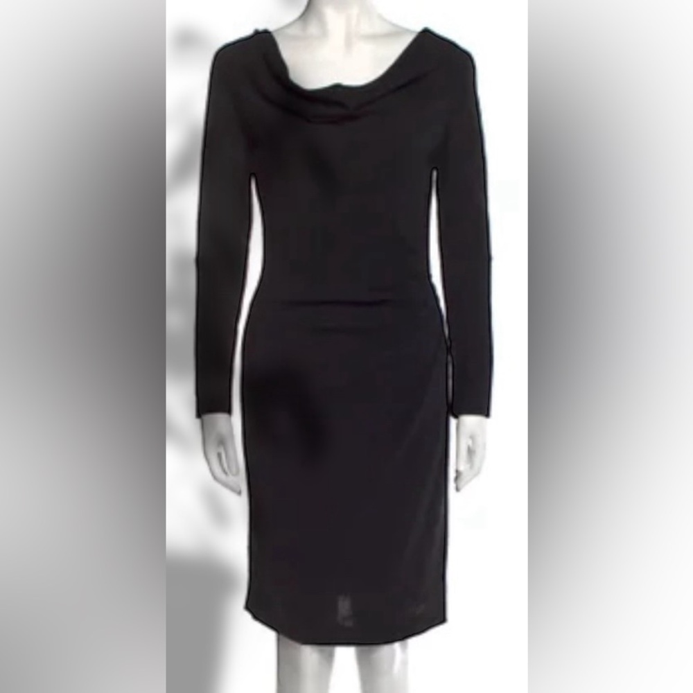 🆕 Calvin Klein cowl neckline long sleeves. PtP 19”-Length 36”